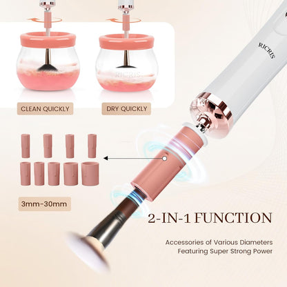 Electric Makeup Brush Cleaner and Dryer Machine