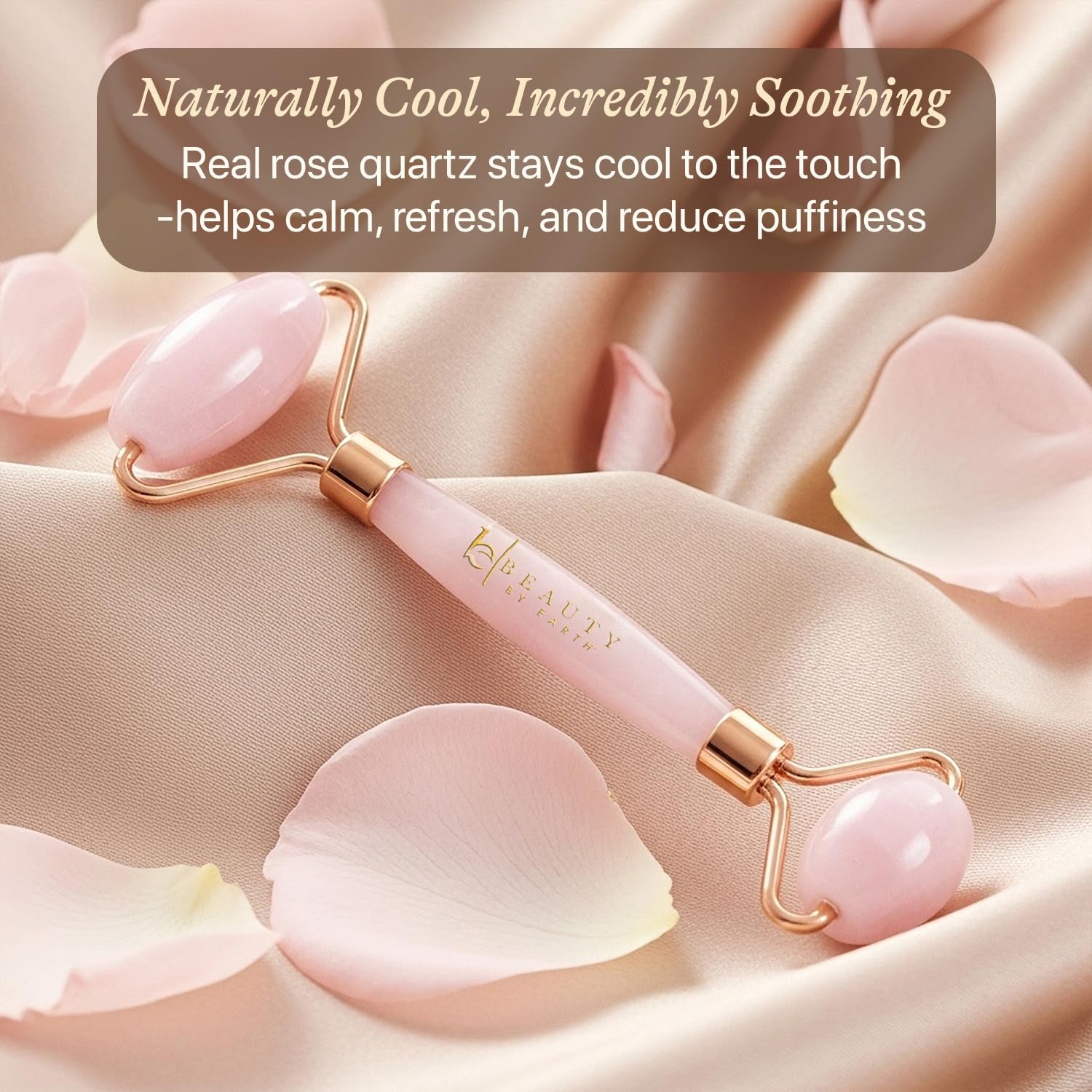 Rose Quartz Face Roller 