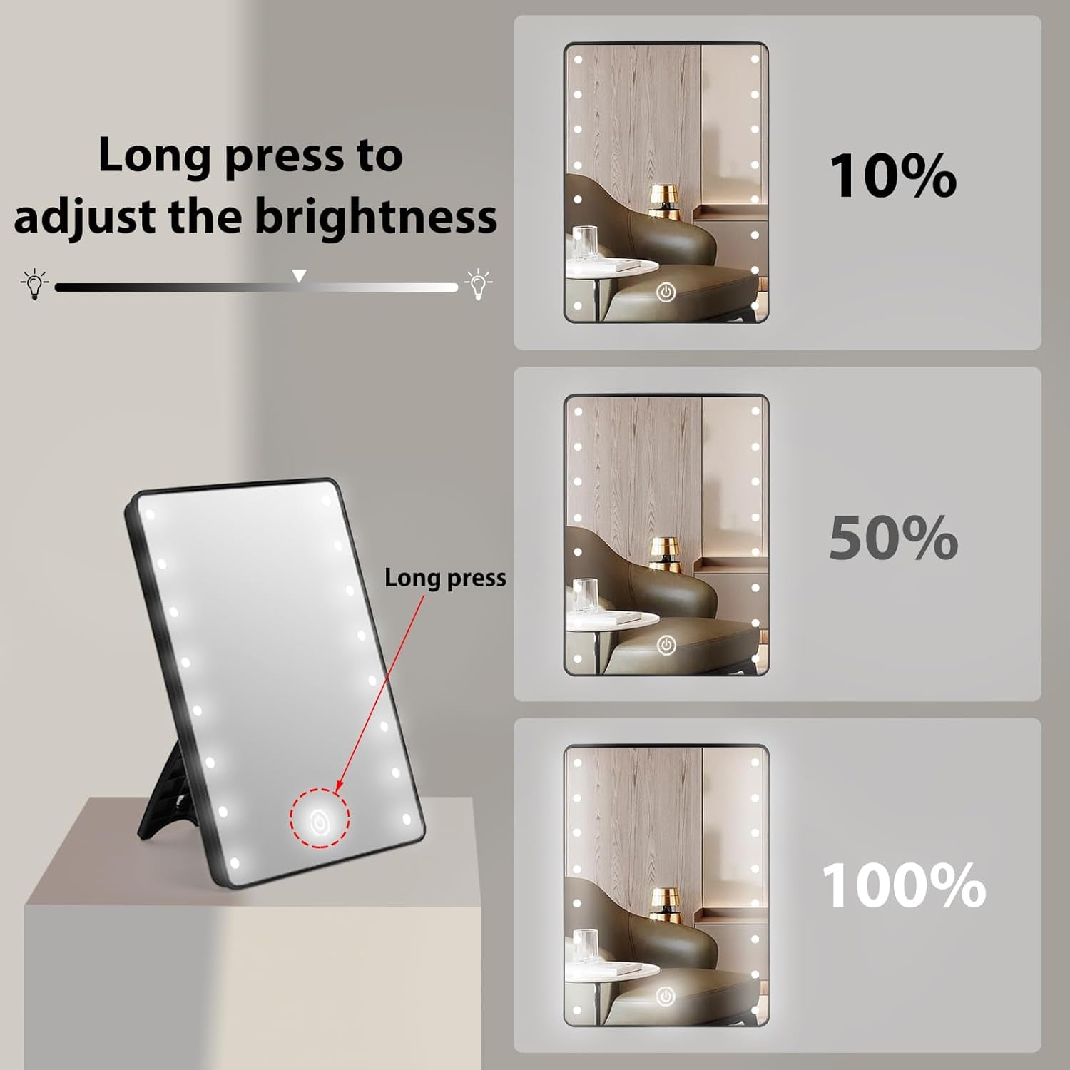 Vanity Makeup Mirror with Lights