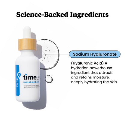 Hyaluronic Acid 100% Pure Serum - Hydrating Face Serum for Personal Care - Fragrance-Free - Hyaluronic Acid - for Skin Care - 2 Fl Oz