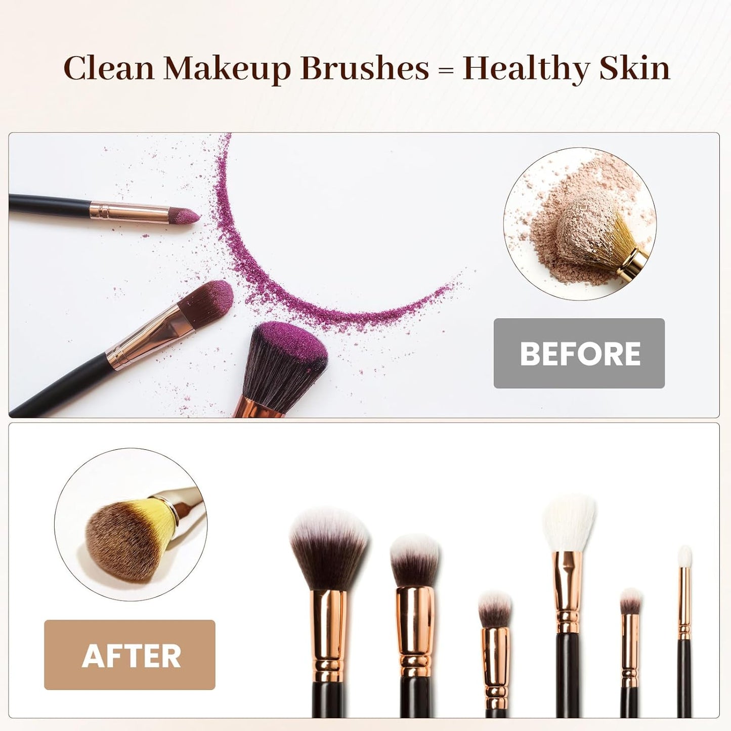 Electric Makeup Brush Cleaner and Dryer Machine