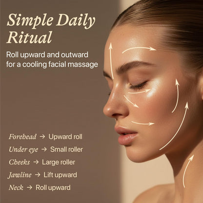 Rose Quartz Face Roller 