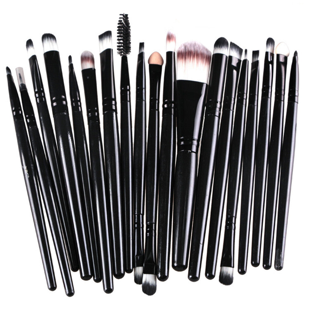 20Pcs Makeup BRUSHES Kit Set Powder Foundation Eyeshadow Eyeliner Lip Brush NEW