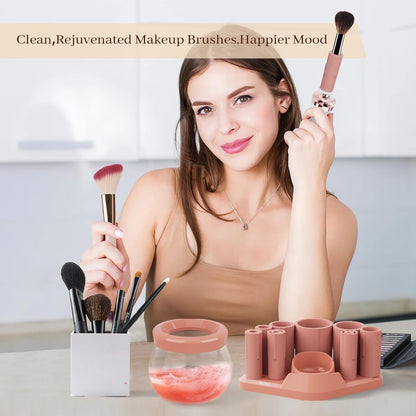 Electric Makeup Brush Cleaner and Dryer Machine