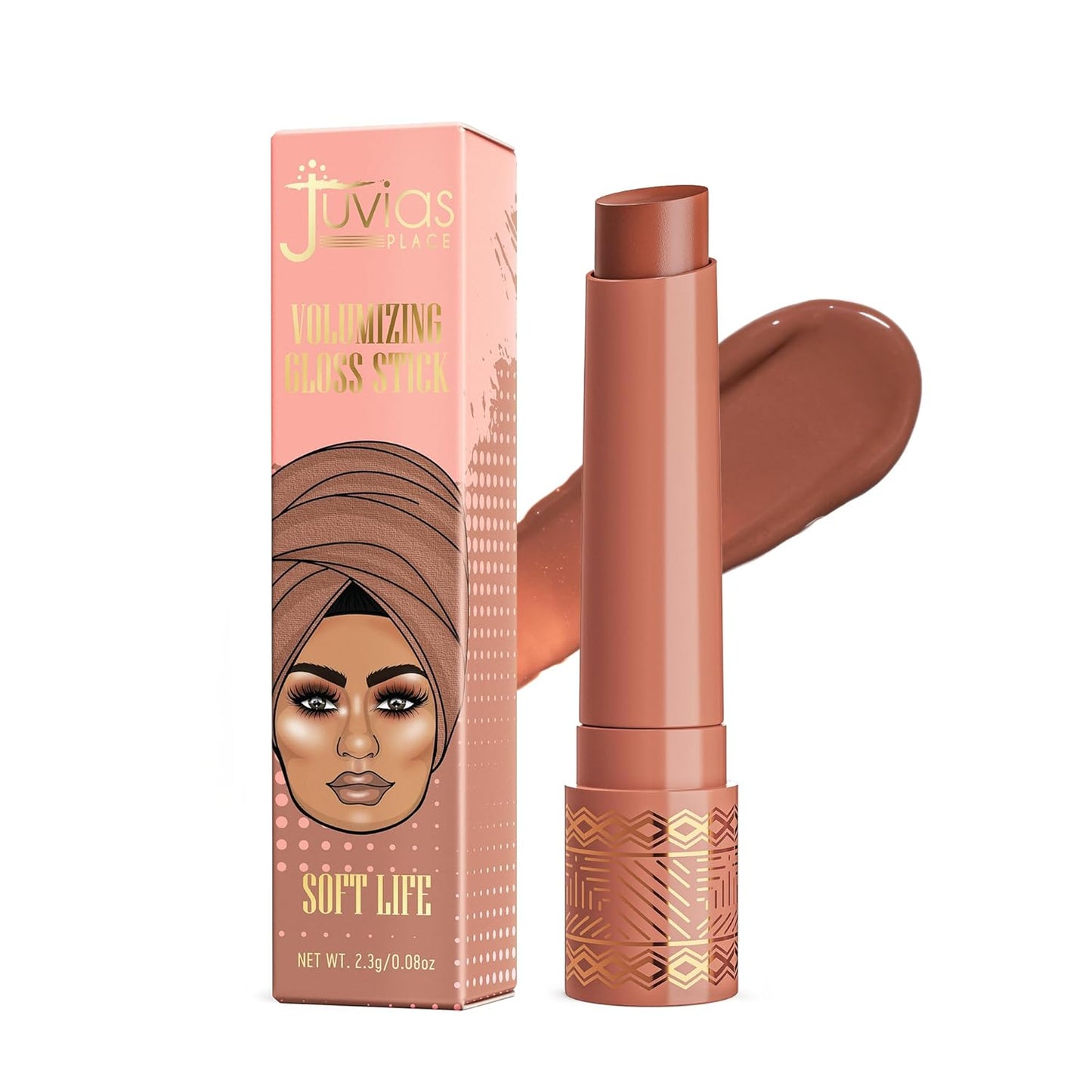 Volumizing Gloss Stick - Soft Life - Shiny Luscious Lips with Nourshing Hydration, Plumping, Lip Plumper, Plumping Lip Balm, Hydrating Lip Gloss