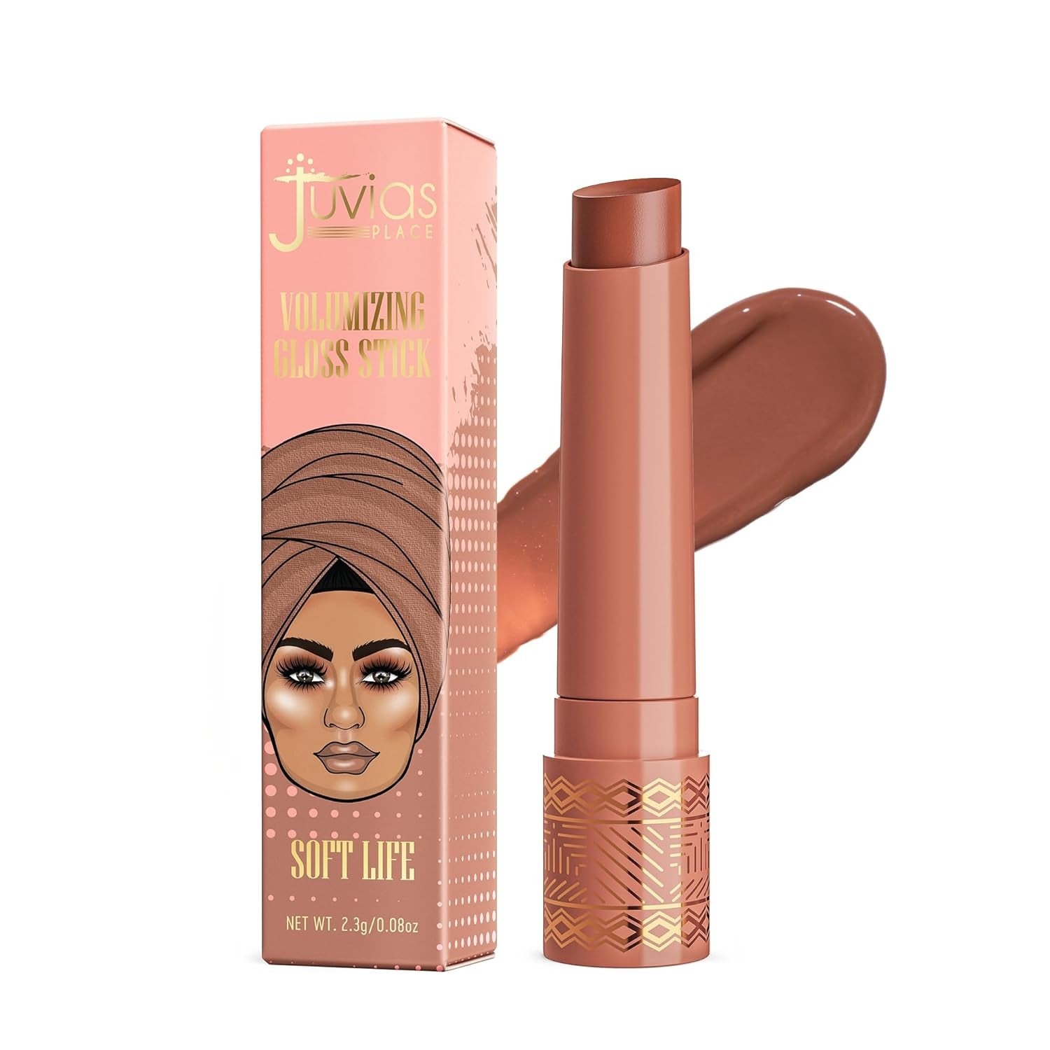 Volumizing Gloss Stick - Soft Life - Shiny Luscious Lips with Nourshing Hydration, Plumping, Lip Plumper, Plumping Lip Balm, Hydrating Lip Gloss
