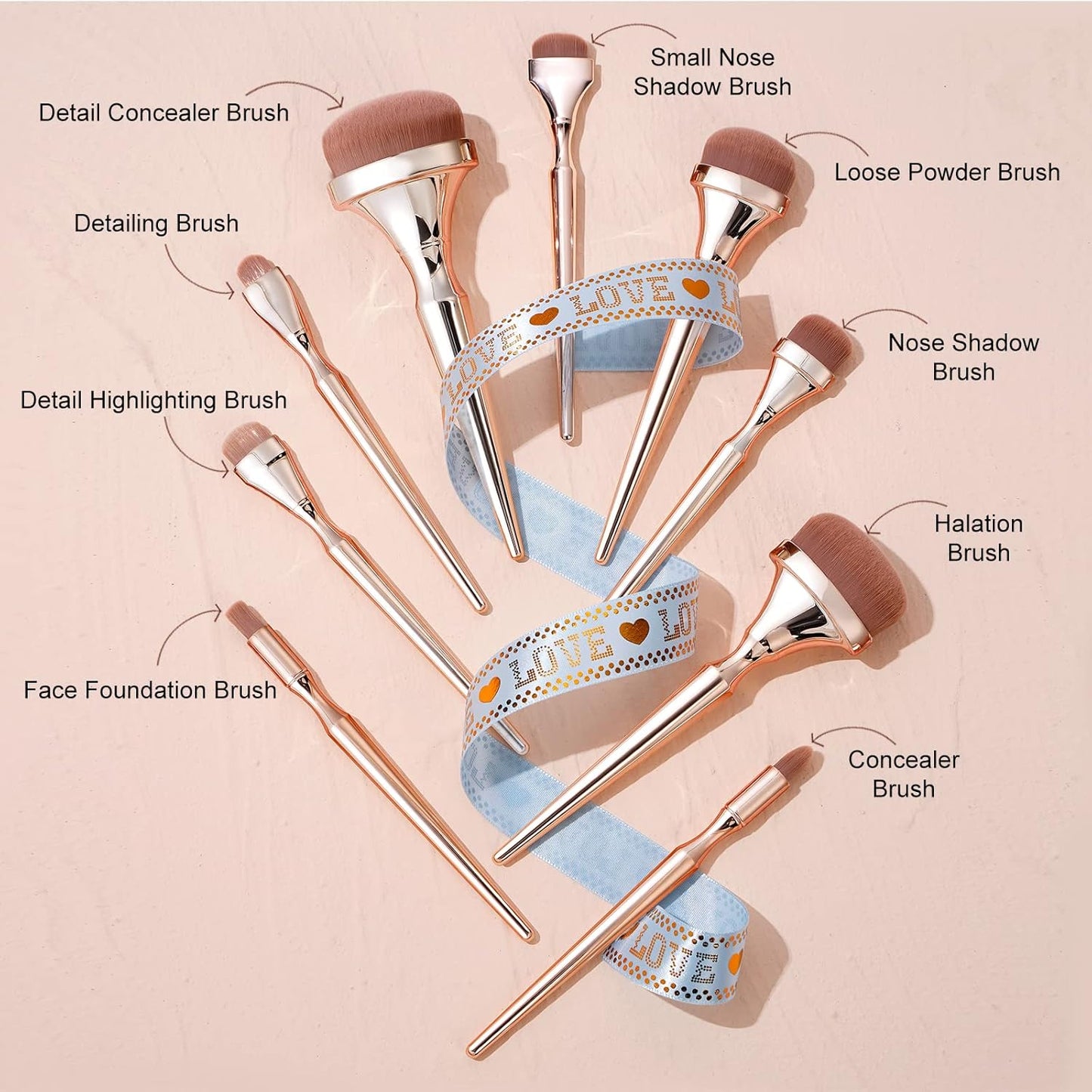Makeup Foundation Brush Set
