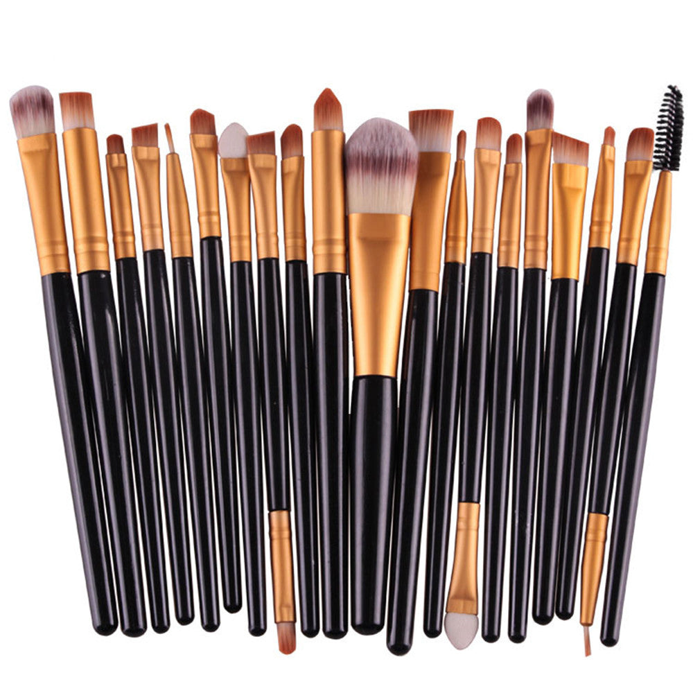20Pcs Makeup BRUSHES Kit Set Powder Foundation Eyeshadow Eyeliner Lip Brush NEW