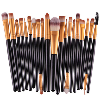 20Pcs Makeup BRUSHES Kit Set Powder Foundation Eyeshadow Eyeliner Lip Brush NEW