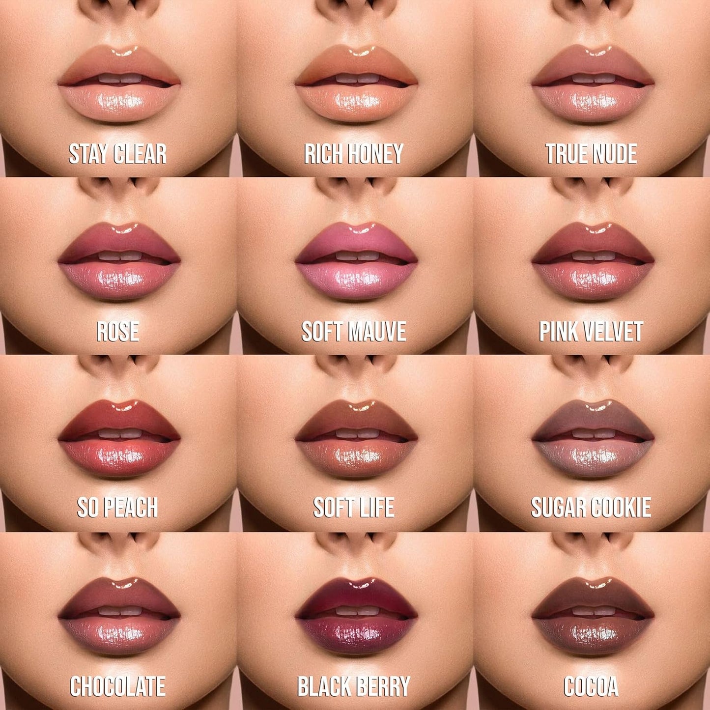 Volumizing Gloss Stick - Pink Velvet - Shiny Luscious Lips with Nourshing Hydration, Plumping, Lip Plumper, Plumping Lip Balm, Hydrating Lip Gloss
