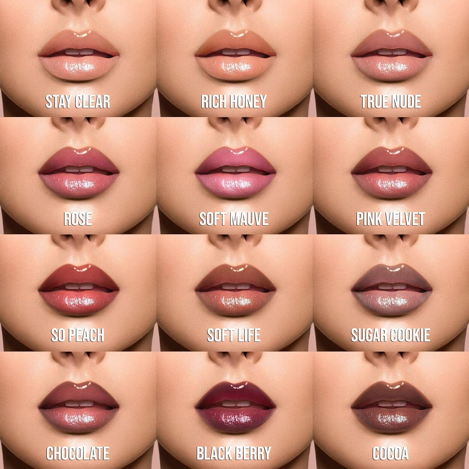 Volumizing Gloss Stick - Pink Velvet - Shiny Luscious Lips with Nourshing Hydration, Plumping, Lip Plumper, Plumping Lip Balm, Hydrating Lip Gloss