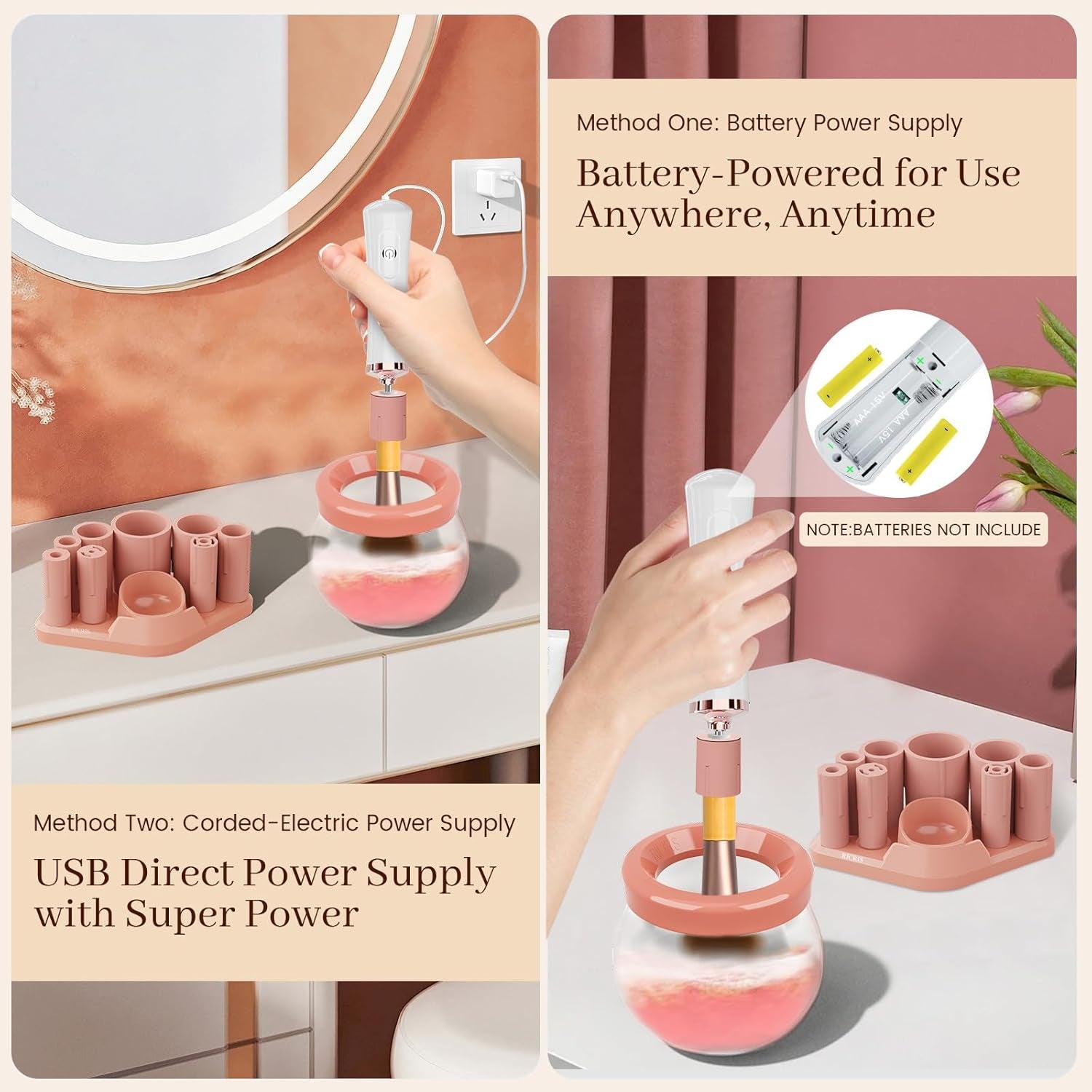 Electric Makeup Brush Cleaner and Dryer Machine