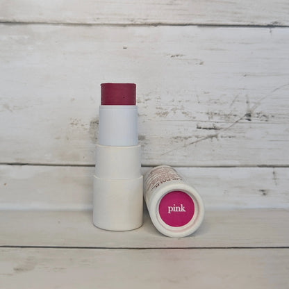 Lip & Cheek Bloom. 2 in 1 Natural Lipstick for Vibrant Color.