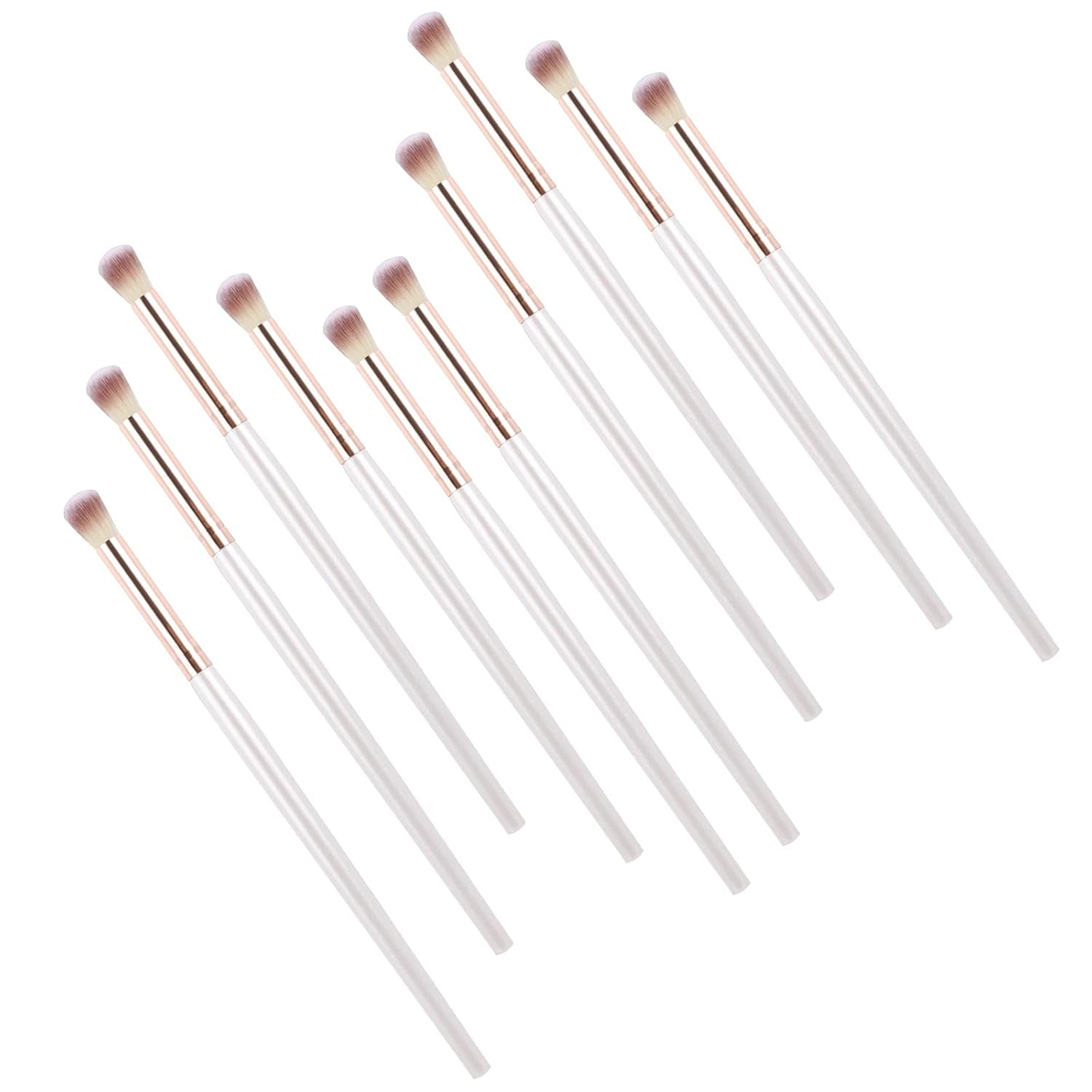 10PCS Lash Brushes for Cleansing, Eyelash Extension Cleansing Brush Lash Shampoo Bath Cleaning Brush Lash Cleanser Supplies for Eyelash Extensions White