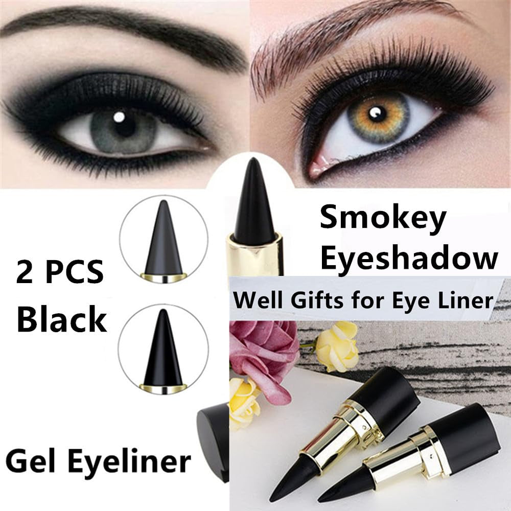 2 PCS Black Gel Eyeliner Stick