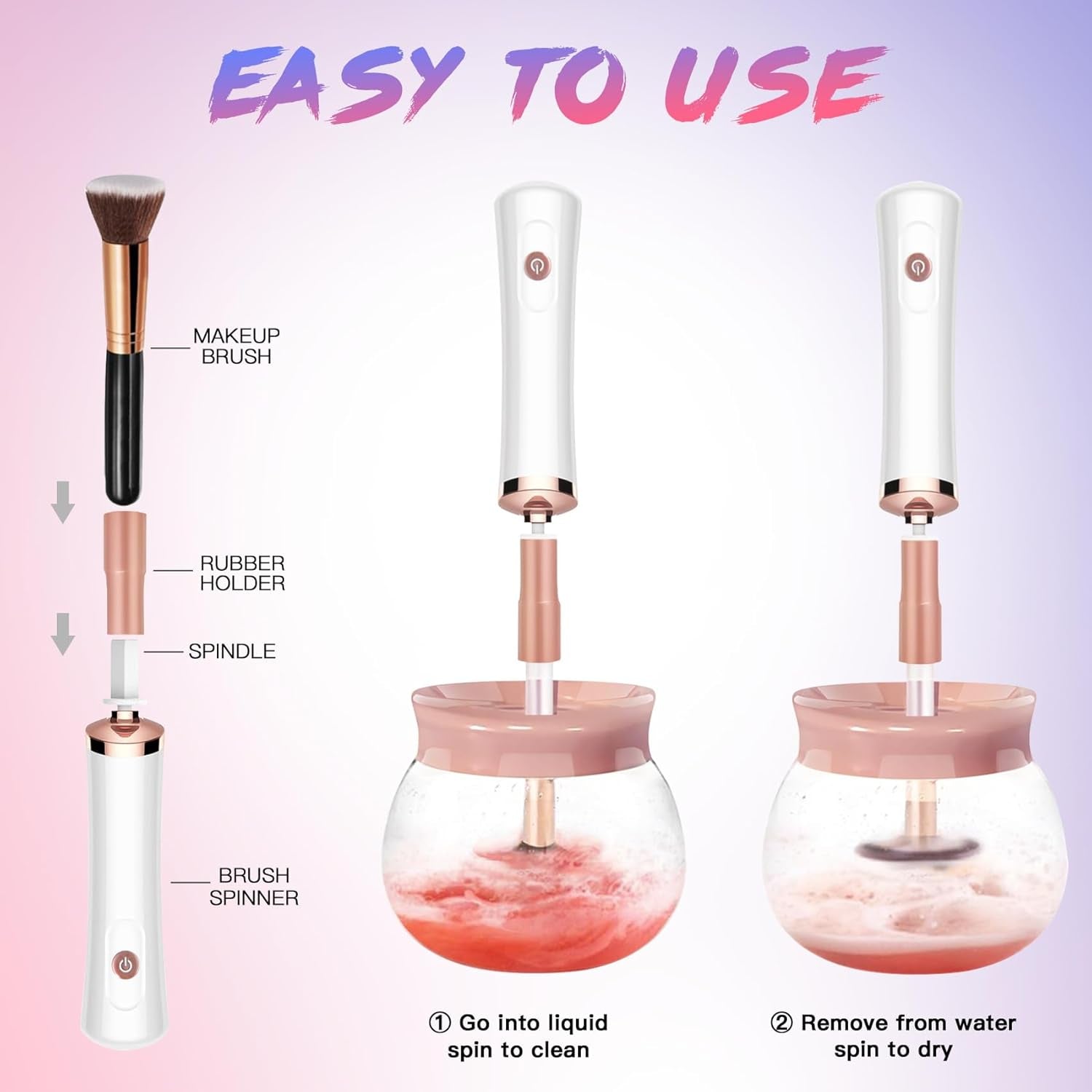 Makeup Brush Cleaner Machine 