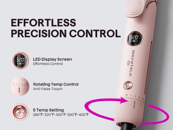 2-in-1 Hair Straightener & Curler 360° Airflow Styler