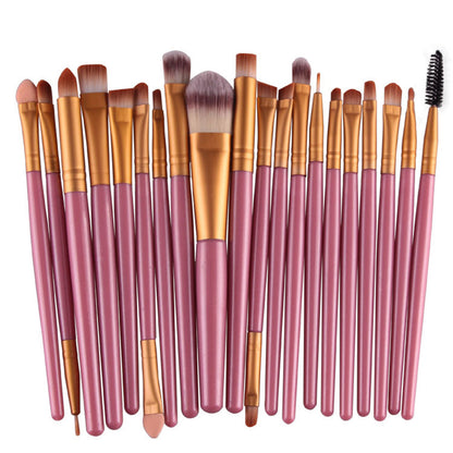 20Pcs Makeup BRUSHES Kit Set Powder Foundation Eyeshadow Eyeliner Lip Brush NEW